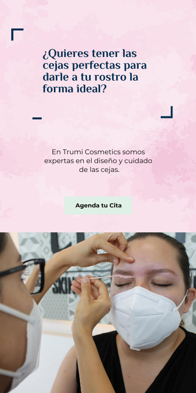 Diseña tus cejas con Trumi Cosmetics