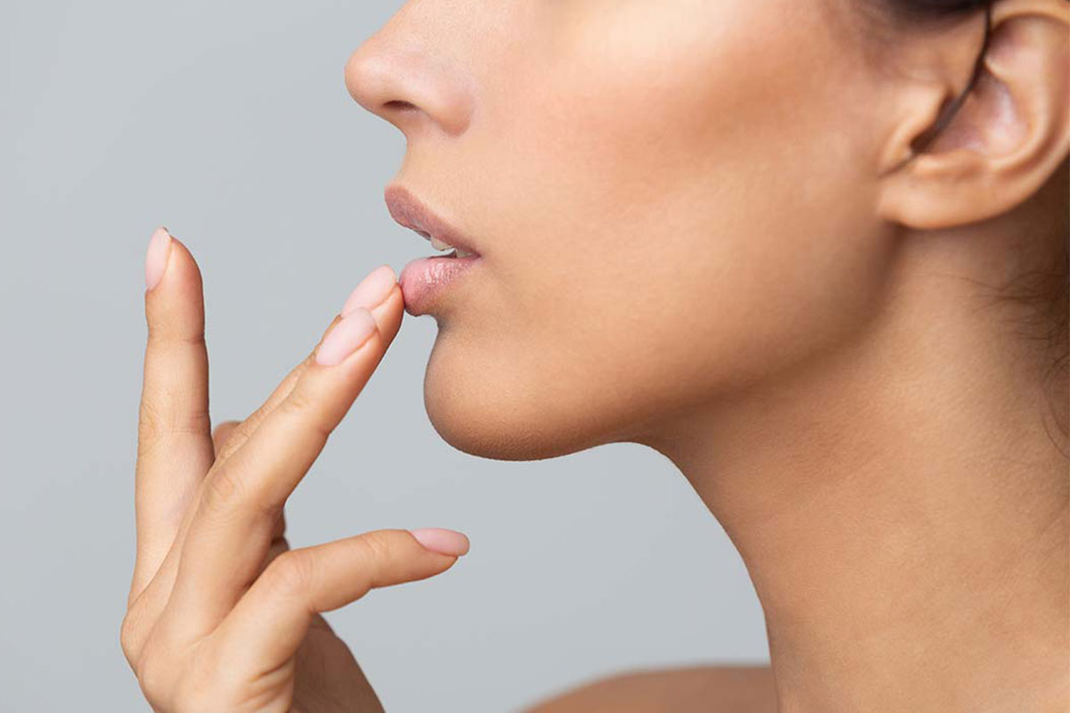 Exfoliante caseso para labios quebrados